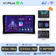 Load image into Gallery viewer, Junsun AI Voice 2 din Android Auto Radio For Volkswagen VW Touareg Multivan T5 Transporte 2004-2009 Carplay 4G Car Multimedia GPS 2din autoradio
