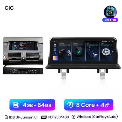 Junsun AI Stimme Drahtlose CarPlay Auto Radio Multimedia Für BMW E81 E82 E87 E88 2005-2012 DSP GPS 8 Core GPS Autoradio 