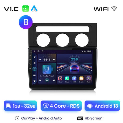 Junsun AI Stimme 2 din Android Auto Radio Für Volkswagen Touran 1 2003 - 2010 Carplay 4G Auto Multimedia GPS 2din autoradio