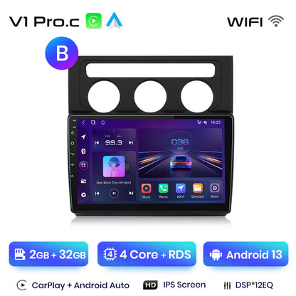 Junsun AI Stimme 2 din Android Auto Radio Für Volkswagen Touran 1 2003 - 2010 Carplay 4G Auto Multimedia GPS 2din autoradio