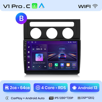 Junsun AI Stimme 2 din Android Auto Radio Für Volkswagen Touran 1 2003 - 2010 Carplay 4G Auto Multimedia GPS 2din autoradio