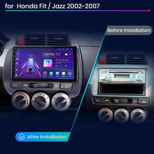Cargar imagen en el visor de la galería, Junsun AI voice 4G LTE wireless CarPlay Android Auto Radio For Honda Fit Jazz City 2002 2003 2004-2007 Car Intelligent Systems Multimedia player Stereo RDS BT 2 din autoradio GPS Navi screen
