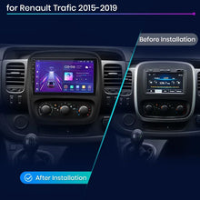 Cargar imagen en el visor de la galería, Junsun AI voice 4G LTE wireless CarPlay Android Auto Radio For Renault Trafic 2015 - 2019 Car Intelligent Systems Multimedia player Stereo RDS BT 2 din autoradio GPS Navi screen
