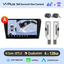 Load image into Gallery viewer, Junsun AI voice 4G LTE wireless CarPlay Android Auto Radio For Mazda 3 bk 2004 2005-2009 Car Intelligent Systems Multimedia player Stereo RDS BT 2 din autoradio GPS Navi screen
