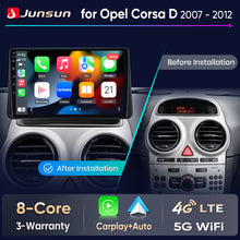 Junsun Wireless CarPlay Car Radio For Opel Corsa D 2007-2012 Android Multimedia