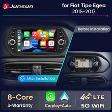 Junsun Wireless CarPlay Car Radio For Fiat Tipo Egea 2015 2016 2017 Android Multimedia
