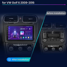 Junsun AI voice 4G LTE wireless CarPlay Android Auto Radio For VW Volkswagen Golf 6 2008 2009 2010 2012 2013 2014 2015 2016 Car Intelligent Systems Multimedia player Stereo RDS BT 2 din autoradio GPS Navi screen
