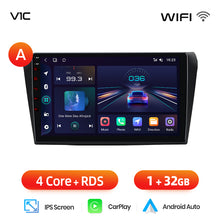 Load image into Gallery viewer, Junsun AI voice 4G LTE wireless CarPlay Android Auto Radio For Mazda 3 bk 2004 2005-2009 Car Intelligent Systems Multimedia player Stereo RDS BT 2 din autoradio GPS Navi screen
