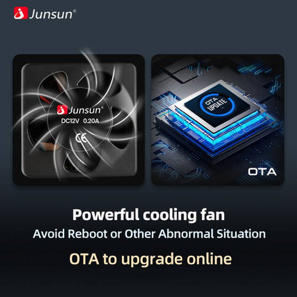 Junsun V1 Plus Autoradio für Opel Astra K 2015–2019, kabelloses CarPlay, Android Auto, intelligente Autosysteme, kein 2-Din-DVD-Player 