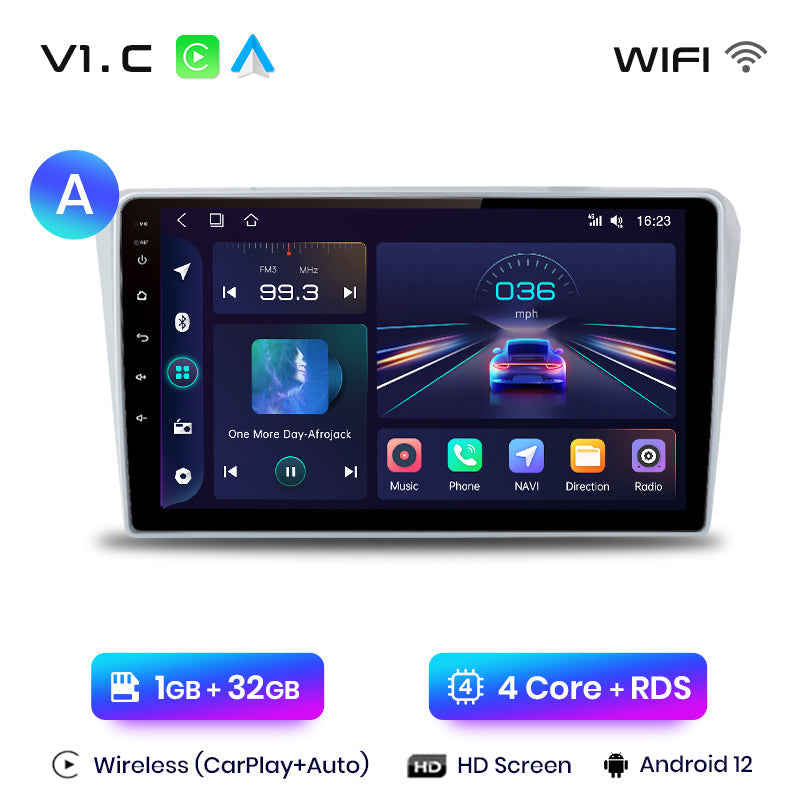 Junsun AI Voice 2 din Android Auto Radio For Toyota Avensis T25 2002 - 2008 Carplay 4G Car Multimedia GPS 2din autoradio
