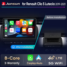 Junsun Wireless CarPlay Car Radio For Renault Clio 5 Lutecia 2019 2020 2021 Android Multimedia