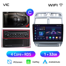 Cargar imagen en el visor de la galería, Junsun AI voice 4G LTE wireless CarPlay Android Auto Radio For Peugeot 307 307CC 307SW 2002 - 2013 Car Intelligent Systems Multimedia player Stereo RDS BT 2 din autoradio GPS Navi screen

