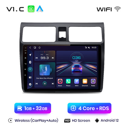 Junsun AI Stimme 2 din Android Auto Radio Für Suzuki Swift 2003 2004 2005 2006 2007 2008 - 2010Carplay 4G auto Multimedia GPS 2din autoradio