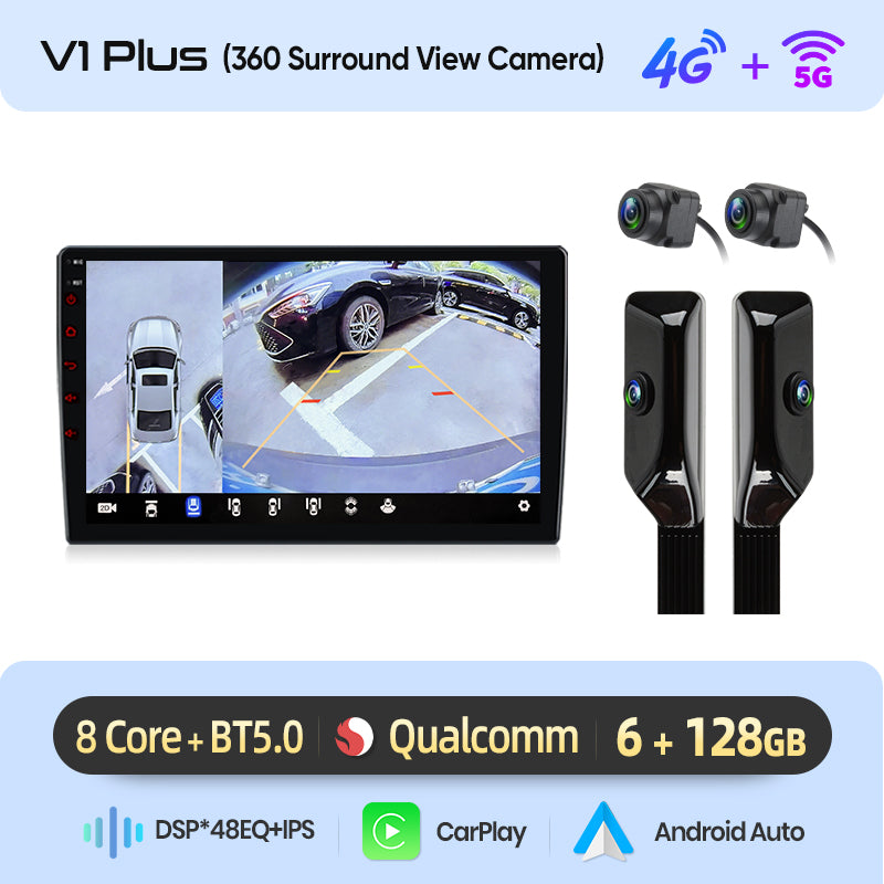 Junsun V1pro AI Voice 2 DIN Android Auto Radio para Mazda MX-5 MX5 III 3 NC 2008-2015 Carplay Car Multimedia GPS 2 DIN autorradio 