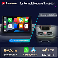 Junsun Wireless CarPlay Car Radio For Renault Megane 3 2008 2009 2010 2011-2014 Android Multimedia