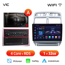 Cargar imagen en el visor de la galería, Junsun AI voice 4G LTE wireless CarPlay Android Auto Radio For Peugeot 307 307CC 307SW 2002 - 2013 Car Intelligent Systems Multimedia player Stereo RDS BT 2 din autoradio GPS Navi screen
