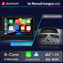Junsun Wireless CarPlay Car Radio For Renault kangoo 2008 Android Multimedia