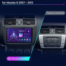 Cargar imagen en el visor de la galería, Junsun AI voice 4G LTE wireless CarPlay Android Auto Radio For Mazda 6 GH 2007 - 2012 Car Intelligent Systems Multimedia player Stereo RDS BT 2 din autoradio GPS Navi screen
