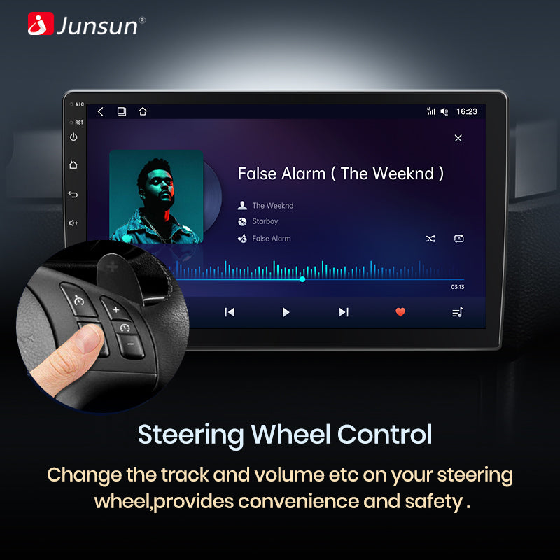 Junsun AI Stimme 2 din Android Auto Radio Für Audi A3 8P 2003 - 2013 Carplay 4G Auto multimedia GPS 2din autoradio