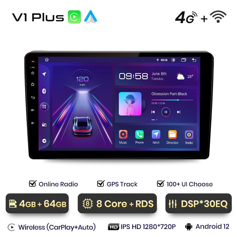 Junsun AI Voice 2 din Android Auto Radio For Citroen Berlingo B9 Peugeot Partner 2008 - 2019Carplay 4G Car Multimedia GPS 2din autoradio