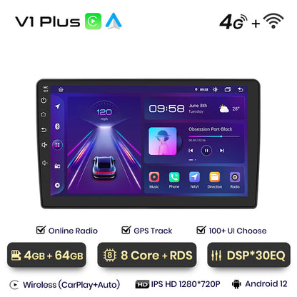 Junsun AI Voice 2 din Android Autoradio Für Peugeot 407 cc SW 407CC 2004 2005 2005 2006 2007 2008 2009 2010 2011 Carplay 4G Auto Multimedia GPS 2din autoradio