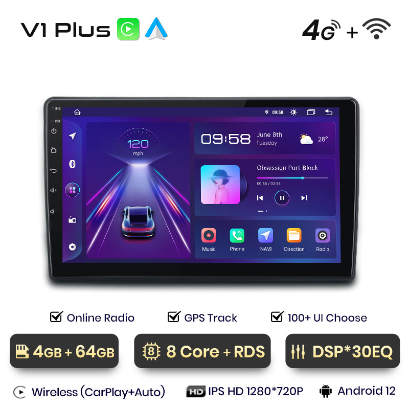Junsun AI Stimme 2 din Android Auto Radio Für KIA CEED 2007 2008 2009 Carplay 4G Auto Multimedia GPS 2din autoradio