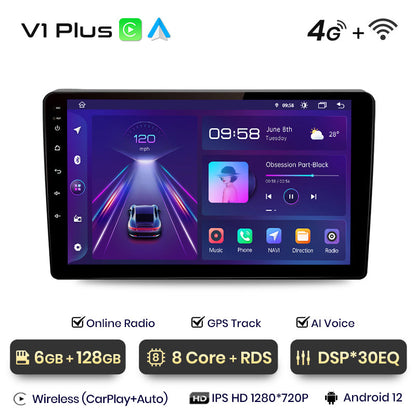 Junsun AI Stimme 2 din Android Auto Radio Für Citroen Berlingo B9 Peugeot Partner 2008 - 2019Carplay 4G Auto multimedia GPS 2din autoradio