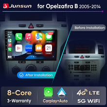 Junsun Wireless CarPlay Car Radio For Opel Zafira B Astra H 2005-2014 Android Multimedia