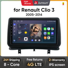 Load image into Gallery viewer, Junsun AI Voice 2 din Android Auto Radio For Renault Clio 3 2005 2006-2014 Carplay 4G Car Multimedia GPS 2din autoradio
