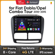 Junsun AI Voice 2 din Android Auto Radio For Fiat Doblo 2 2010-2014 Opel Combo 3 2011-2018 Carplay 4G Car Multimedia GPS 2din autoradio