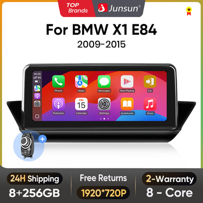 Junsun AI Voice Wireless CarPlay Autoradio Multimedia für BMW X1 E84 2009 2010 2011-2015 DSP Android Auto GPS 8-Core-Autoradio 