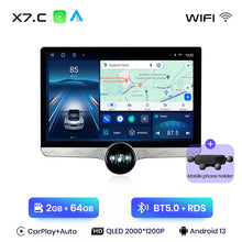 Load image into Gallery viewer, Junsun 11.5&quot; QLED 2K Car Radio Android 13 Wireless CarPlay Auto For BMW E46 M3 1998-2006 Intelligent Systems Multimedia Stereo
