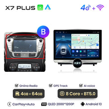 Load image into Gallery viewer, Junsun 11.5&quot; QLED 2K Car Radio Android 13 Wireless CarPlay Auto For Hyundai Tucson 2 ix35 2009-15 Intelligent Systems Multimedia
