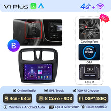 Load image into Gallery viewer, Junsun 11.5&quot; QLED 2K Car Radio Android 13 Wireless CarPlayAuto For Renault Logan Sandero2014-2019 Intelligent Systems Multimedia
