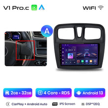 Load image into Gallery viewer, Junsun 11.5&quot; QLED 2K Car Radio Android 13 Wireless CarPlayAuto For Renault Logan Sandero2014-2019 Intelligent Systems Multimedia
