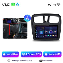 Load image into Gallery viewer, Junsun 11.5&quot; QLED 2K Car Radio Android 13 Wireless CarPlayAuto For Renault Logan Sandero2014-2019 Intelligent Systems Multimedia
