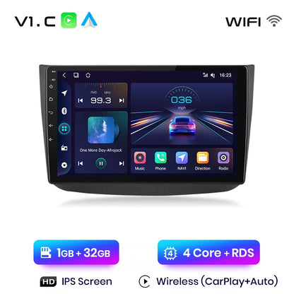 Radio Junsun Android Auto para Mercedes-Benz Vito 2 W639 Viano 2 (2003-2015), Carplay 4G, GPS, 2 DIN 