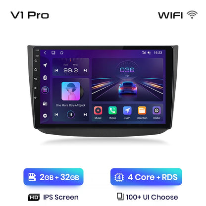 Radio Junsun Android Auto para Mercedes-Benz Vito 2 W639 Viano 2 (2003-2015), Carplay 4G, GPS, 2 DIN 
