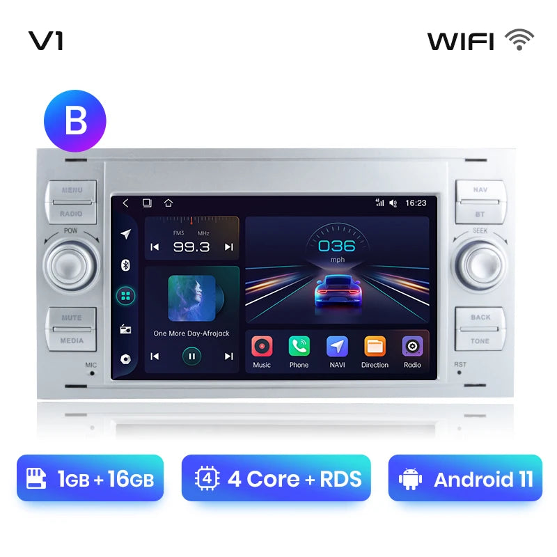 Junsun CarPlay Android Autoradio für Ford Focus Mondeo Fiesta Transit Kuga C-Max S-Max Galaxy GPS Auto Multimedia 2din Autoradio 