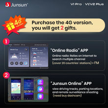 Load image into Gallery viewer, Junsun V1 AI Voice Android Auto Radio For Renault Logan 2 Sandero 2014-2019 Wireless CarPlay Car Multimedia GPS 2din autoradio
