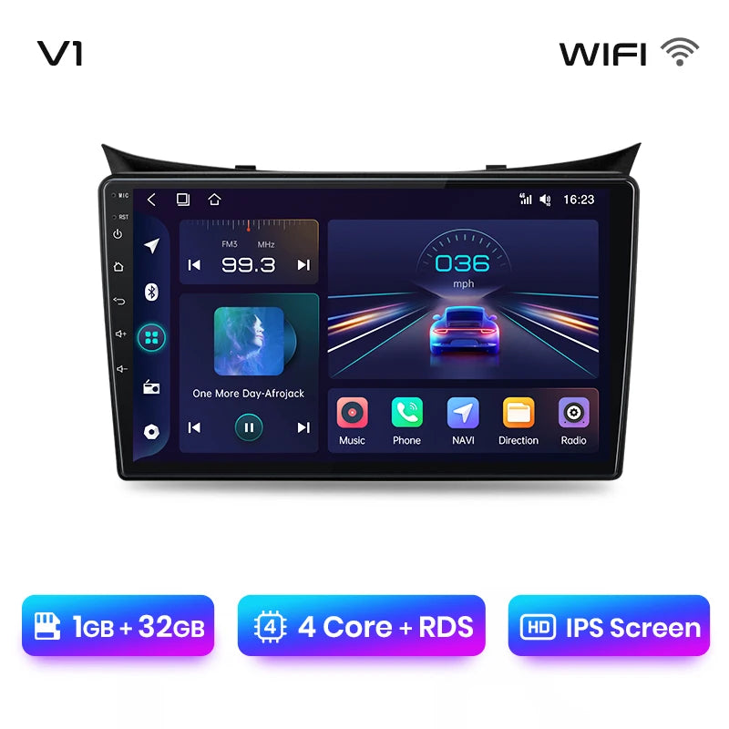 Junsun V1 Wireless CarPlay Android Auto Car Radio for Hyundai I30 Elantra GT 2011-2017 Car Intelligent Systems Smart Autoradio