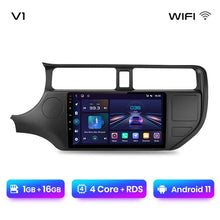 Load image into Gallery viewer, Junsun V1plus AI Voice 2 din Android Auto Radio For KIA RIO 2011-2015 Carplay Car Multimedia GPS 2din autoradio
