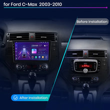 Junsun V1pro AI Voice 2 DIN Android Auto Radio para Ford C-MAX 2003-2010 Carplay 4G Car Multimedia GPS 2 DIN Autoradio 