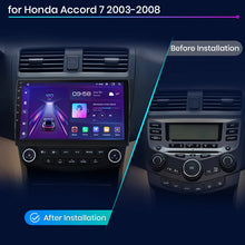 Junsun V1pro AI Voice 2 DIN Android Auto Radio para Honda Accord 7 2003-2008 Carplay 4G Car Multimedia GPS 2 DIN Autoradio 