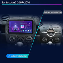 Junsun V1pro AI voz 2 din Android Auto Radio para MAZDA 2 Mazda2 2007-2014 Carplay 4G coche Multimedia GPS 2din autoradio 
