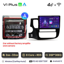 Load image into Gallery viewer, Junsun V1pro AI Voice 2 din Android Auto Radio For Mitsubishi Outlander 3 GF0W GG0W 2012-2018 Carplay Car Multimedia autoradio
