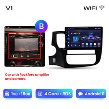 Load image into Gallery viewer, Junsun V1pro AI Voice 2 din Android Auto Radio For Mitsubishi Outlander 3 GF0W GG0W 2012-2018 Carplay Car Multimedia autoradio
