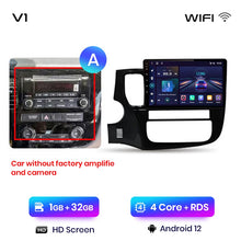 Load image into Gallery viewer, Junsun V1pro AI Voice 2 din Android Auto Radio For Mitsubishi Outlander 3 GF0W GG0W 2012-2018 Carplay Car Multimedia autoradio
