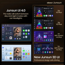 Load image into Gallery viewer, Junsun V1pro AI Voice 2 din Android Auto Radio For Mitsubishi Outlander 3 GF0W GG0W 2012-2018 Carplay Car Multimedia autoradio
