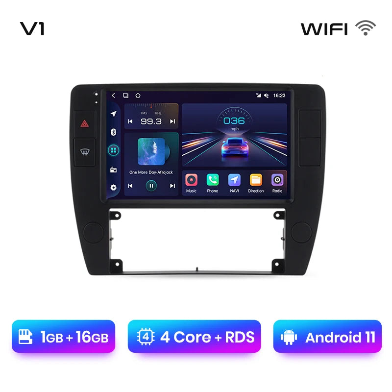 Junsun V1pro AI Stimme 2 din Android Auto Radio Für Passat B5 2000 2001 2002 - 2005 Carplay 4G Auto Multimedia GPS 2din autoradio 